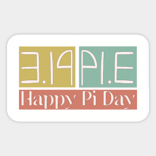 Pi Day Sticker